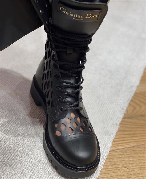 dior cut out boots